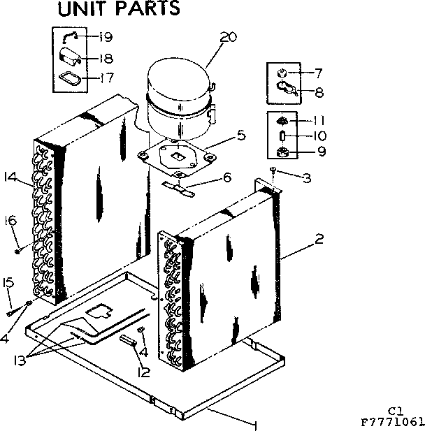 Unit parts