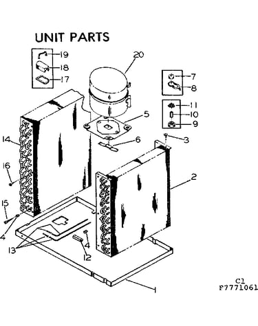 Unit parts