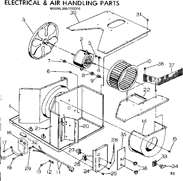 Electrical & air handling parts