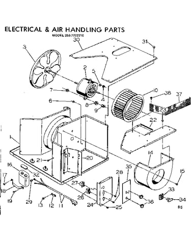 Electrical & air handling parts