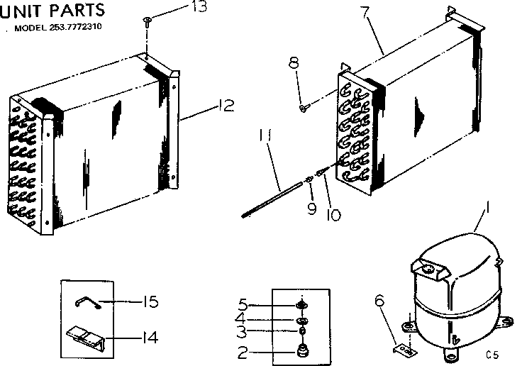 Unit parts