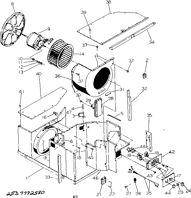 Electrical system & air handling parts