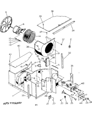 Electrical system & air handling parts