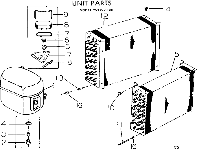 Unit parts
