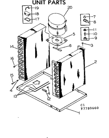 Unit parts