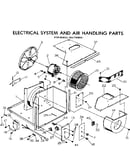 Electrical system and air handling parts