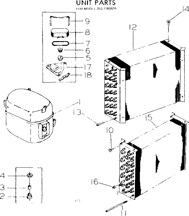 Unit parts