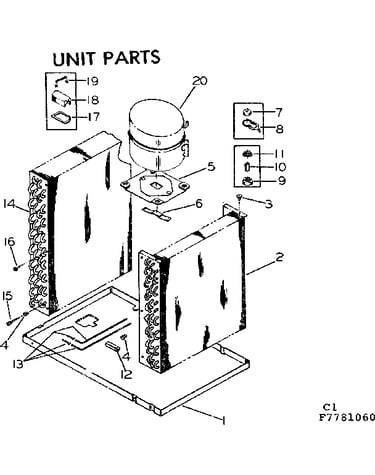 Unit parts
