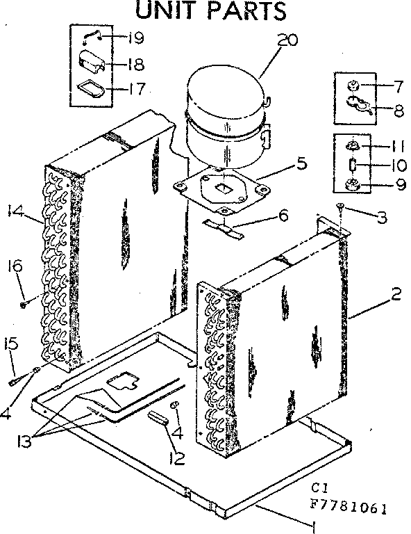 Unit parts
