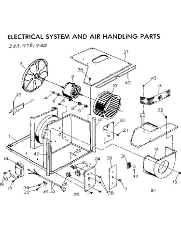 Electrical system & air handling parts