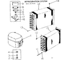 Kenmore 2537781430 refrigeration system diagram