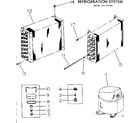 Kenmore 2537781450 refrigeration system diagram