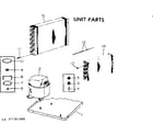 Kenmore 2537781480 unit parts diagram