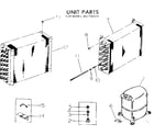 Kenmore 2537782310 unit parts diagram