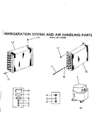 Refrigeration system and air handling parts