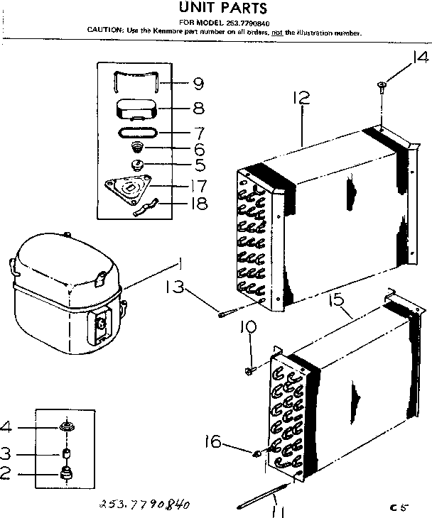 UNIT PARTS