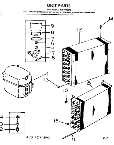 Unit parts
