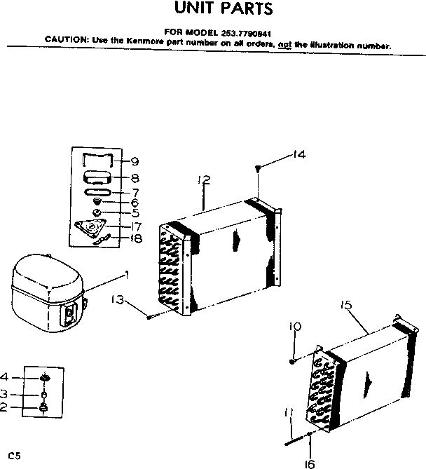 Unit parts