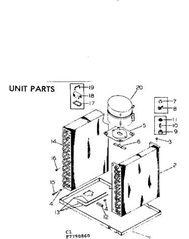 Unit parts