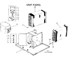 Kenmore 2537790890 unit parts diagram
