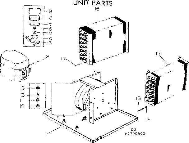 Unit parts