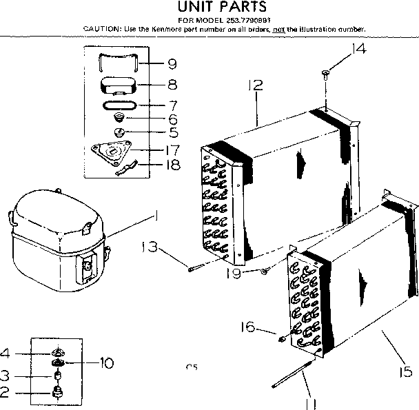 Unit parts