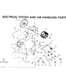 Electrical system and air handling parts