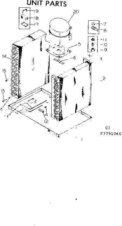 Unit parts