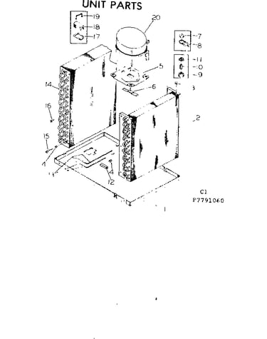 Unit parts