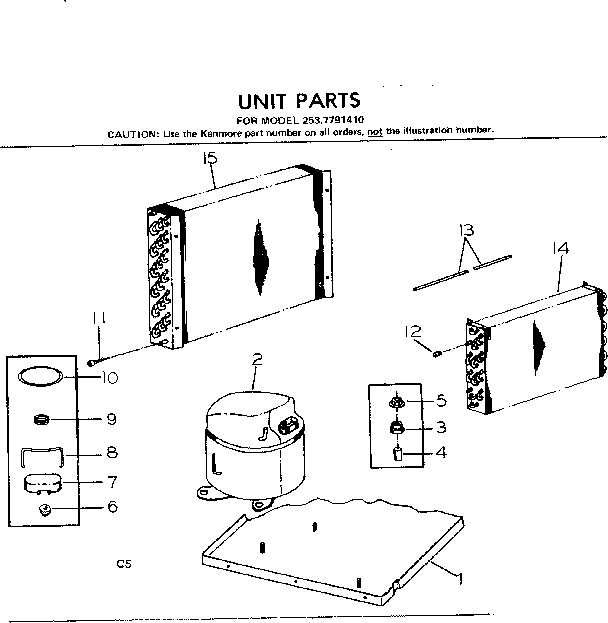 Unit parts