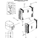 Kenmore 2537791450 refrigeration system diagram