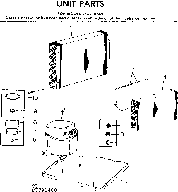 Unit parts