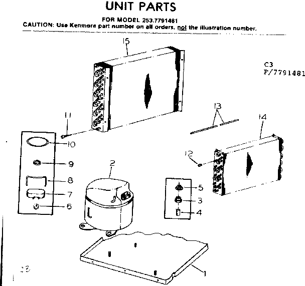 Unit parts