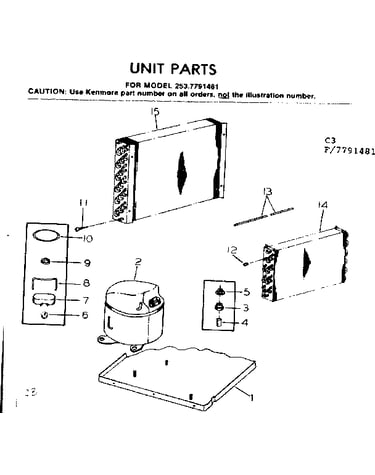 Unit parts