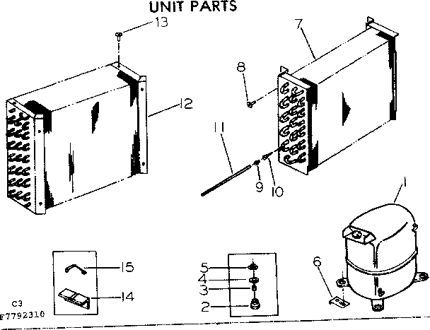 Unit parts