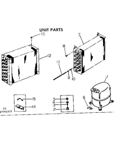 Unit parts