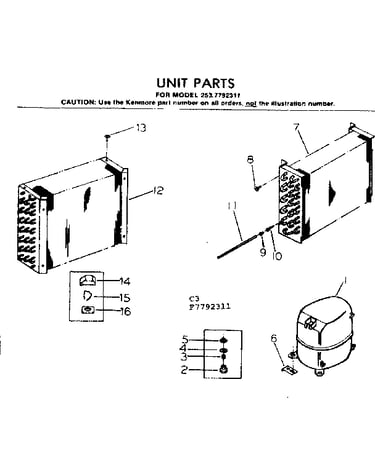 Unit parts