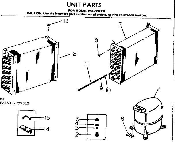 Unit parts