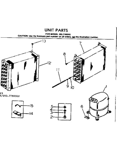 Unit parts