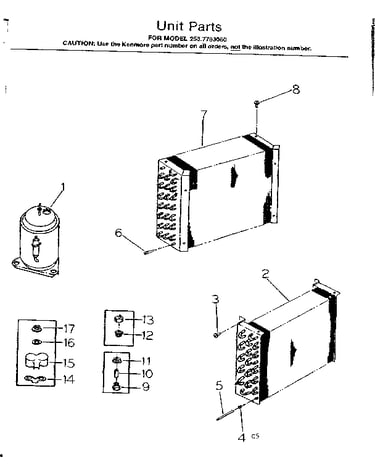Unit parts