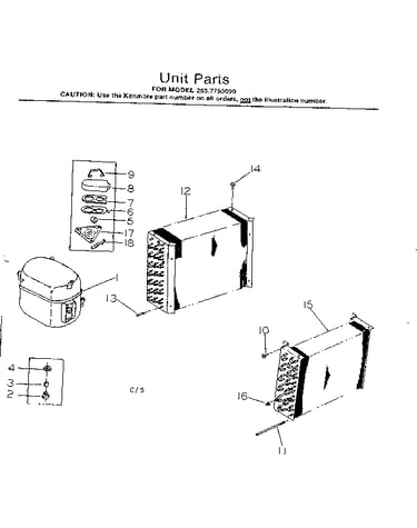 Unit parts