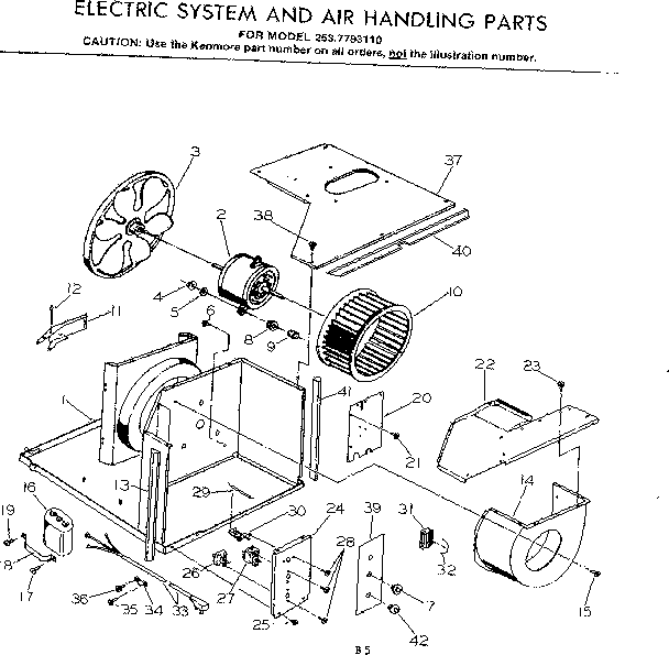 ELECTRICAL SYSTEM  AIR HANDLING PARTS