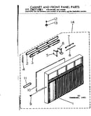 Cabinet & front panel parts