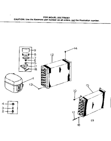 Unit parts