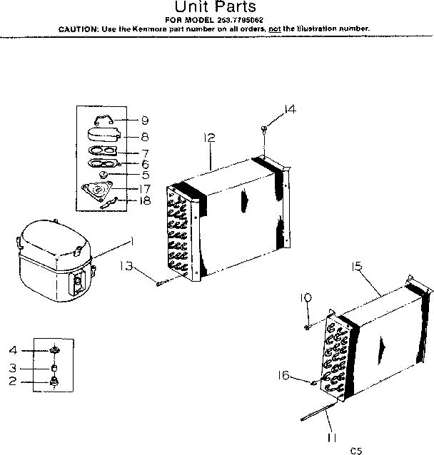 Unit parts