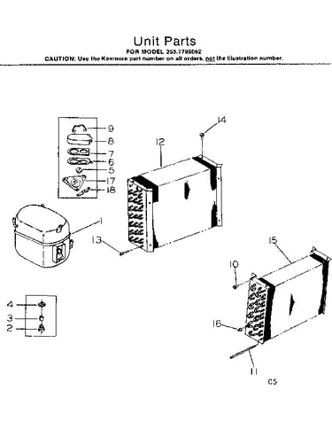 Unit parts