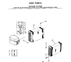 Kenmore 2537795091 unit parts diagram