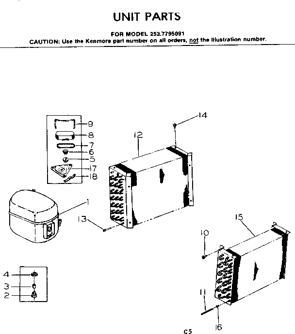 Unit parts