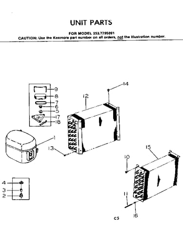 Unit parts