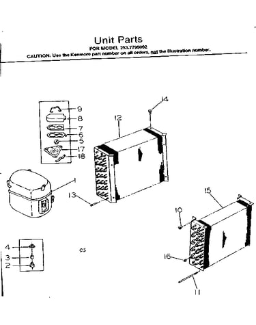Unit parts